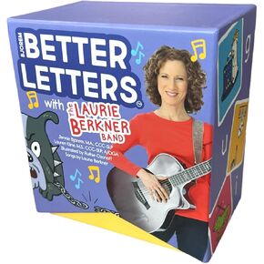 Bjorem Better Letters® ومجموعة بطاقات ABCs لفرقة لوري بيركنر، تعلم الحروف والأصوات مقترنة بأغاني لوري بيركنر الـ 6 أفضل الحروف، وأغاني الحروف الأبجدية التعليمية وبطاقات الفلاش in Kuwait