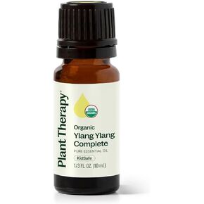 Plant Therapy Ylang Ylang Complete Organic Essential Oil 100% Pure, Undiluted, Natural Aromatherapy, Therapeutic Grade 10 mL (1/3 oz) in Saudi Arabia
