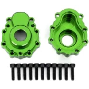 Traxxas 8251G - مبيتات البوابة، خارجي، 6061-T6 ألومنيوم (أخضر مؤكسد) (2)/ 2.5x10 CS (12) in Kuwait