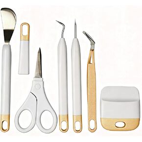 Craft Vinyl Weeding Tools Set,Precision Craft Vinyl Tools Kit,6pcs Weeding Kits,for Silhouette/Siser/Oracal 631 651 751Vinyl in Kuwait
