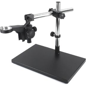 HDMI USB Video Microscope Camera Adjustable Boom Table Work Stand Holder + 50mm Ring Holder + Multi-Axis Adjustable Metal Arm (Square 5x5x1.0mm) in Kuwait