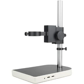 Dual Ring Microscope Table Stand - 40mm Large Adjustable Arm Bracket for Industrial Lab (50mm) in Kuwait