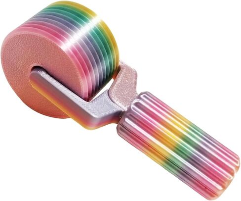 Jzzuau 2026 New Diamond Art Roller, Press Roller for Smooth Pressing, DIY Gem Printed Rhinestone Bead Straightening Hand Wheel Tool for Smooth Pressing in Saudi Arabia