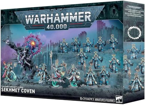 Warhammer 40K Thousand Sons Sekhmet Coven Battleforce Box Set in Saudi Arabia