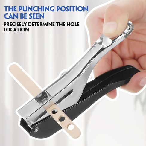 3 Pack Single Hole Punch Large Hole Punch 1/4 5/16 3/8 Inch Heavy Duty Hole Puncher Paper Punch Portable Hand Held Punch for Paper Cards Plastic Cardboard in Kuwait