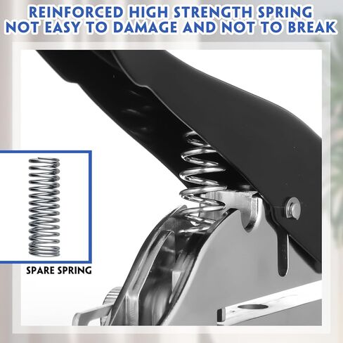 3 Pack Single Hole Punch Large Hole Punch 1/4 5/16 3/8 Inch Heavy Duty Hole Puncher Paper Punch Portable Hand Held Punch for Paper Cards Plastic Cardboard in Kuwait