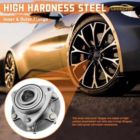 515098 مجموعة محمل محور العجلة الأمامية ذات 8 عروة مع ABS - متوافقة مع FIT 2007–2013 Silverado 2500HD 3500HD، Sierra 2500HD، Yukon XL 2500، Hummer H2 - OE استبدال SP580312 in Saudi Arabia