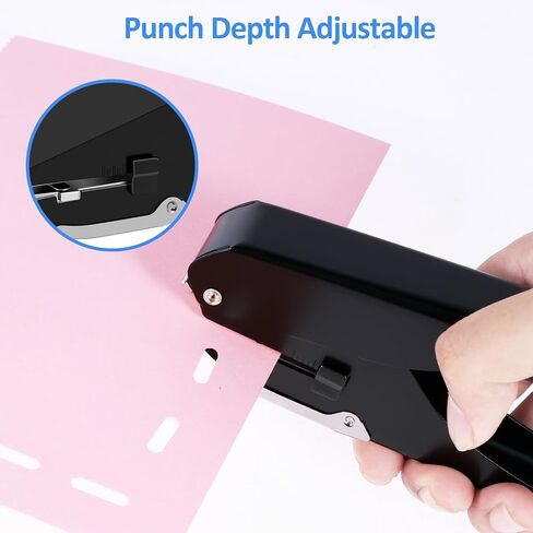 Slot Hole Punch, Multifunctional Oval Hole Punch, Metal ID Card Hand Puncher, Heavy-Duty Handheld Hole Puncher Precise Paper Single Hole Punching Tool for Paper ID Card in Saudi Arabia