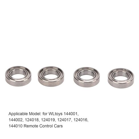 Brrnoo Ball Bearing Set, Stainless Steel RC Car Ball Bearings for 1/14 Remote Control Model 144010 in Saudi Arabia