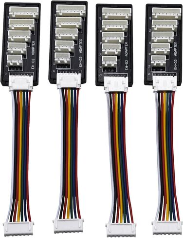 4 عبوات من Blomiky JST-XH-7P إلى 2S-6S لوحة محول وكابلات مقبس Balace لشحن بطارية ليثيوم B6 B6AC C150 T240 T400/لوحة XH-7P *4 in Saudi Arabia