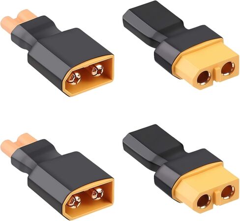 XT30 to XT60 Plug Female Male Adapter Connector for RC FPV Drone Car Truck Lipo NiMH Battery Charger ESC in Kuwait