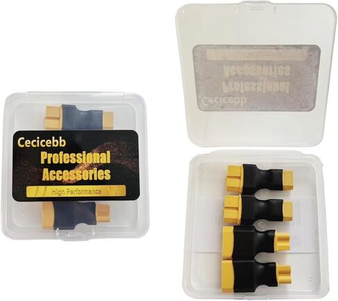 XT30 to XT60 Plug Female Male Adapter Connector for RC FPV Drone Car Truck Lipo NiMH Battery Charger ESC in Kuwait