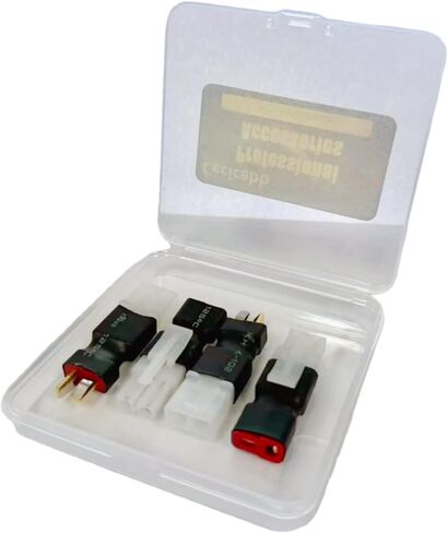 Tamiya RC Connector to T Style Plug Female Male Adapter for RC FPV Drone Car Truck Lipo NiMH Battery Charger ESC Connection in Kuwait