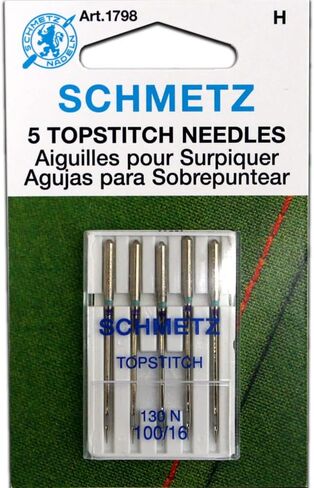 100/16 Schmetz Topstitch Needle in a Carded 5 Pack in Saudi Arabia