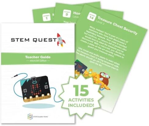 بطاقات أنشطة STEM Quest - إصدار Micro:Bit in Kuwait