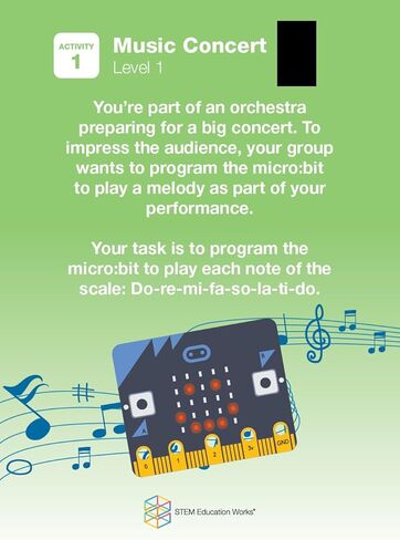 بطاقات أنشطة STEM Quest - إصدار Micro:Bit in Kuwait