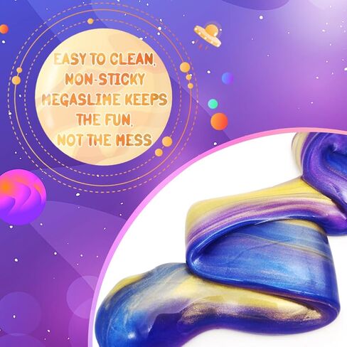 28 Pack Galaxy Slimes Set, Heart Slime Stress Relief for Kids Boys Girls Valentines Day Classroom School Exchange Birthday Gifts Game Prizes in Kuwait