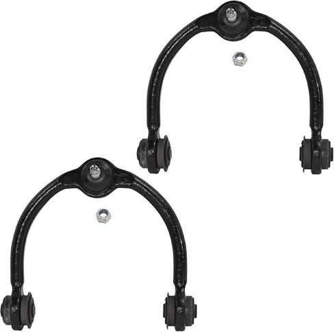 Detroit Axle-مجموعة التعليق 10pc الأمامية لعام 1997-2001 Honda CR-V 1998 1999 2000 ، 2 أذرع التحكم العليا ، مفاصل الكرة السفلية ، 4 قضبان ربط داخلية وخارجية ، وربطان باران في البديل CR-V in Saudi Arabia
