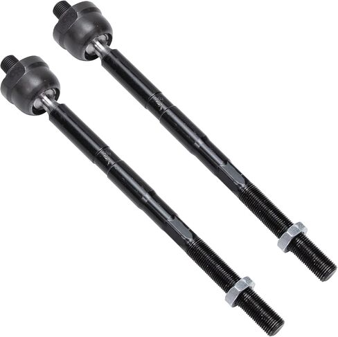 Detroit Axle-مجموعة التعليق 10pc الأمامية لعام 1997-2001 Honda CR-V 1998 1999 2000 ، 2 أذرع التحكم العليا ، مفاصل الكرة السفلية ، 4 قضبان ربط داخلية وخارجية ، وربطان باران في البديل CR-V in Saudi Arabia