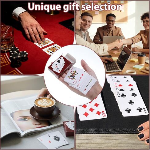 Mini Playing Cards 3 Pack Mini Deck of Cards Game 2 X 1.5 in Portable Smal Playing Card Bulk Miniature Poker Card Novelty Party Favor Traveling Festival Party Gift for Adults in Saudi Arabia