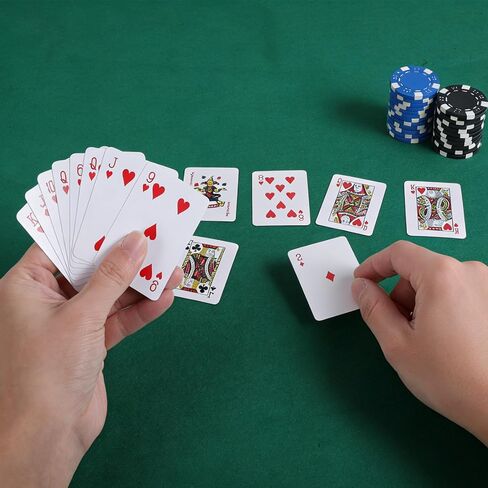 Mini Playing Cards 3 Pack Mini Deck of Cards Game 2 X 1.5 in Portable Smal Playing Card Bulk Miniature Poker Card Novelty Party Favor Traveling Festival Party Gift for Adults in Saudi Arabia