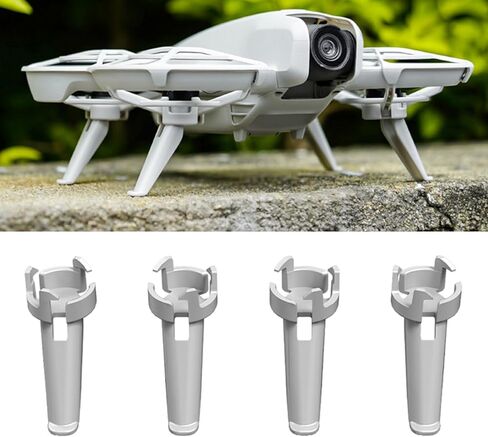 LICHIFIT أرجل ممتدة مقسمة لطائرة DJI NEO بدون طيار معدات الهبوط ارتفاع تعزيز حامل 4 قطع قوس زيادة مسنده حماية الهبوط in Saudi Arabia