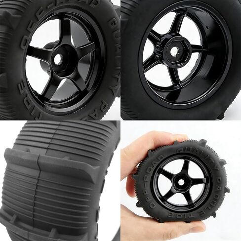 4 قطع RC مجداف إطارات عجلات استبدال قطع الغيار لجميع 1/14 1/16 مقياس H14BM H16GT H16DR H16BM H16 H16P H16E 16208 16209 16210 14209 14210 14211 16889 RC سيارة in Kuwait
