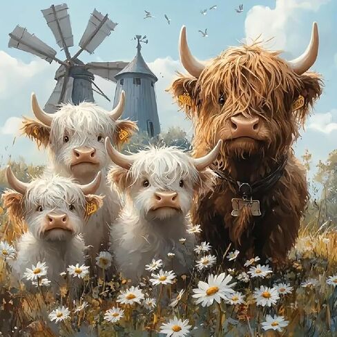 VIGEGU Black Cat Paint by Numbers Kit for Adults Beginner,Easy Adult Paint by Number Kits on Canvas DIY Painting for Beginners Art by Numbers for Home Wall Decor 16x20 Inch in Kuwait