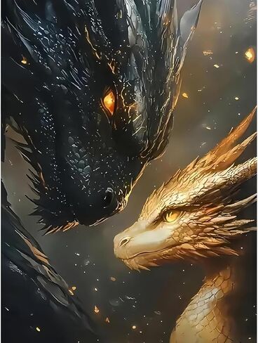 VIGEGU Black Cat Paint by Numbers Kit for Adults Beginner,Easy Adult Paint by Number Kits on Canvas DIY Painting for Beginners Art by Numbers for Home Wall Decor 16x20 Inch in Kuwait