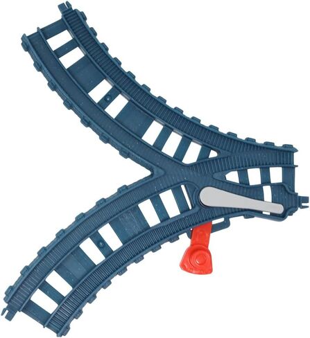 Thomas & Friends Replacement Part for Fisher-Price Crystal Caves & Trains Mega Set HHV21 - Replacement Blue Y Train Track Piece with Switch - YE in Saudi Arabia