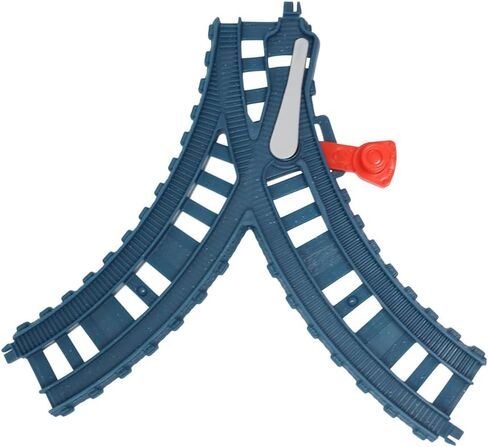 Thomas & Friends Replacement Part for Fisher-Price Crystal Caves & Trains Mega Set HHV21 - Replacement Blue Y Train Track Piece with Switch - YE in Saudi Arabia