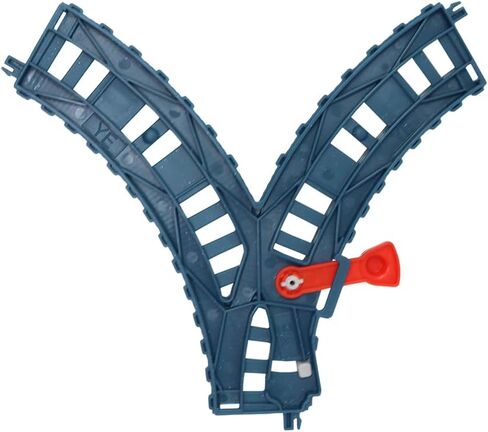 Thomas & Friends Replacement Part for Fisher-Price Crystal Caves & Trains Mega Set HHV21 - Replacement Blue Y Train Track Piece with Switch - YE in Saudi Arabia