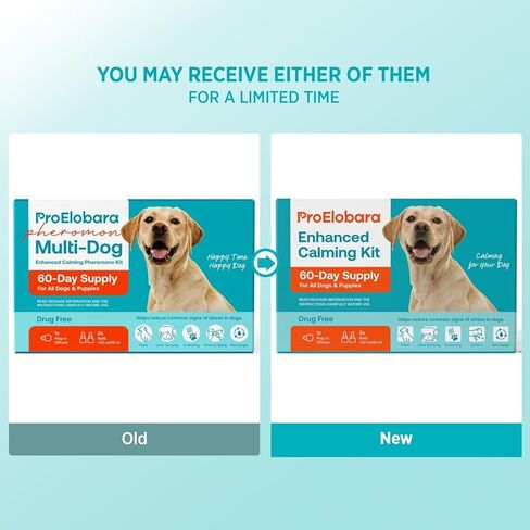 Dog Calming Pheromone Plug Diffuser: Dog Calming Pheromones Diffuser - Reduces Stress & Anxiety Calming Pheromone Diffuser for Dogs - Calm Dogs 60 Supply in Kuwait