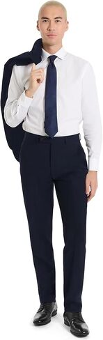 بذلة بتصميم متمدد ومقاس نحيف للرجال من كالفن كلاين - تباع منفصلة Blue/Charcoal Pant 32W x 34L in Kuwait