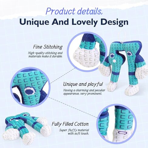 10 Inch 67 Plush Toy - Soft Stuffed Number Character, Pixel-Style Steal A Brainrot Inspired Plushie, for Kids, Gamers, Collectors & Internet Culture Fans in Kuwait