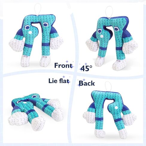 10 Inch 67 Plush Toy - Soft Stuffed Number Character, Pixel-Style Steal A Brainrot Inspired Plushie, for Kids, Gamers, Collectors & Internet Culture Fans in Kuwait