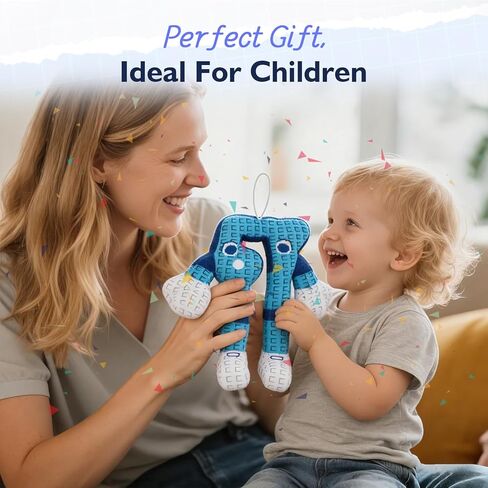 10 Inch 67 Plush Toy - Soft Stuffed Number Character, Pixel-Style Steal A Brainrot Inspired Plushie, for Kids, Gamers, Collectors & Internet Culture Fans in Kuwait