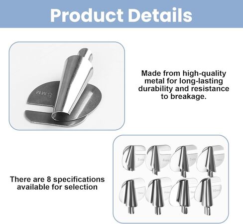 ماكينة خياطة 8 قطع للأقدام، ملحقات ماكينة الخياطة، مستلزمات الخياطة، 8 مقاسات لضغط الحاشية الملفوفة، لآلة الخياطة المسطحة المحوسبة/الأداة المنزلية in Kuwait