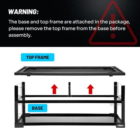 OIIBO خزان سلحفاة بسعة 18 جالون، حوض سمك كبير لخزان السلاحف المائية مقاس 30 بوصة × 12 بوصة × 12 بوصة مع نظام صرف، قاعدة عميقة مانعة للتسرب سهلة تغيير موطن السلحفاة المائية in Kuwait