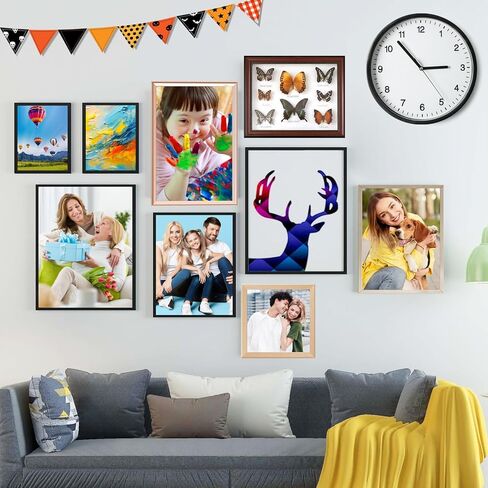 شماعات صور مسننة، مجموعة تعليق الصور، مجموعة تعليق حائط شديدة التحمل مع مثبتات ومسامير للجدران الجافة، مقاسين لإطارات الصور، والفنون، والساعات، واللوحات، وخطافات القماش، وأجهزة تعليق الصور in Kuwait