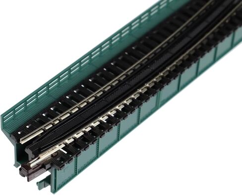Kato USA Inc. N 17.6 Single Curve Girder Bridge Grn 15 Degree KAT20466 N Track in Saudi Arabia