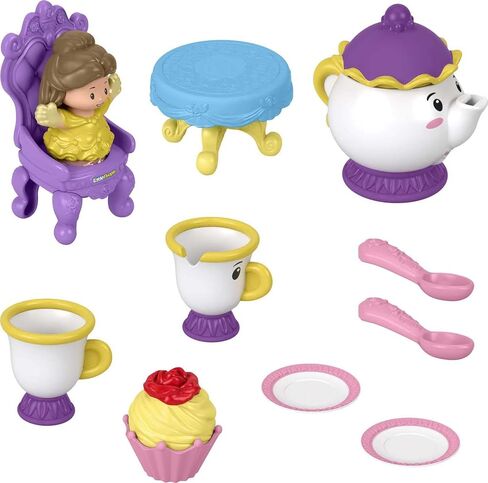 Fisher-Price® - Disney Princess Time For Tea With Belle By Little People® in Saudi Arabia