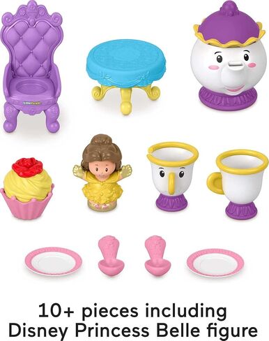 Fisher-Price® - Disney Princess Time For Tea With Belle By Little People® in Saudi Arabia