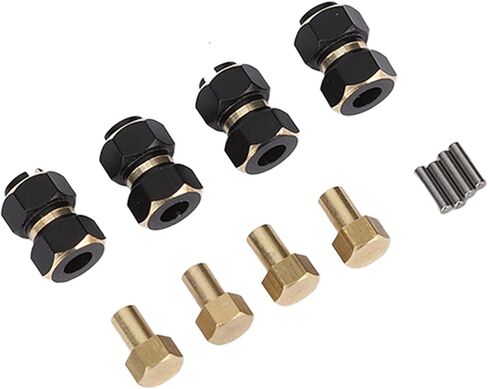 4PCS RC Hex Hub 10mm Brass Wheels Hex Hub Extension Drive Adapter for 18 RC Crawler Extends The The Your HubBrass Wheels ExtensionRC ExtensionRC in Saudi Arabia