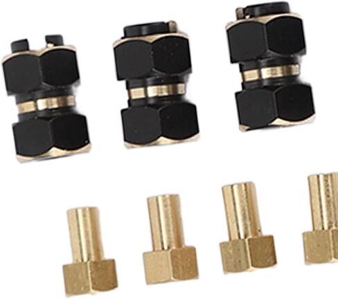 4PCS RC Hex Hub 10mm Brass Wheels Hex Hub Extension Drive Adapter for 18 RC Crawler Extends The The Your HubBrass Wheels ExtensionRC ExtensionRC in Saudi Arabia