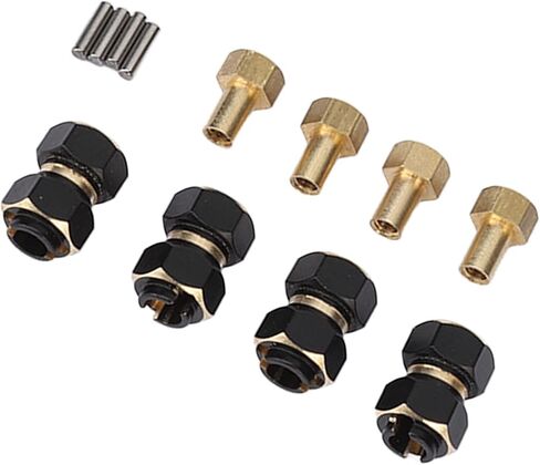 4PCS RC Hex Hub 10mm Brass Wheels Hex Hub Extension Drive Adapter for 18 RC Crawler Extends The The Your HubBrass Wheels ExtensionRC ExtensionRC in Saudi Arabia