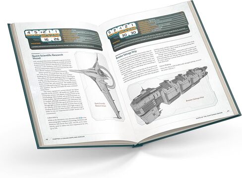 Asmodee Genesys Roleplaying Game Ships of The Shattered Empire SOURCEBOOK - Twilight Imperium Starship & Vehicle Guides, Sci-Fi Fantasy Game for Kids & Adults, Ages 14+, 2-6 Players, 4+ Hours in Saudi Arabia