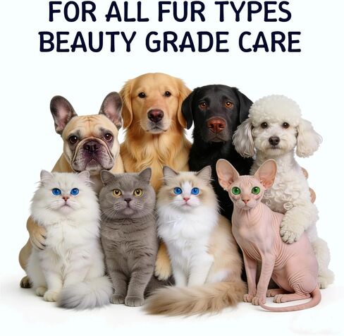 Organic Dry Shampoo for Dogs & Cats, Waterless No Rinse Spray, Relief Itchy & Sensitive Skin, Odour Control, Hydrates & Softens Coat - CICA & Probiotic, Made in Korea, 8.8fl oz/260ml in Saudi Arabia