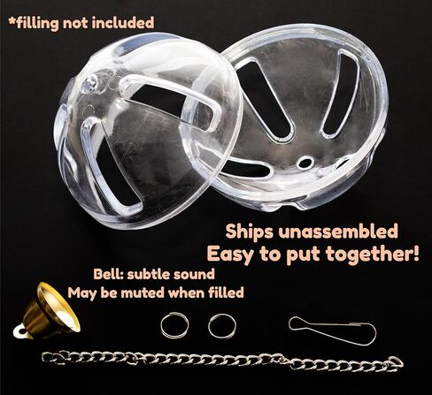 Bird Foraging Ball Toy, 3.5 Inch, Interactive Hanging Treat Dispenser & Enrichment Toy for Cockatiels, Parrotlets, Parakeets, Small Parrots, and Doves, Forage Toy for Parrots in Saudi Arabia