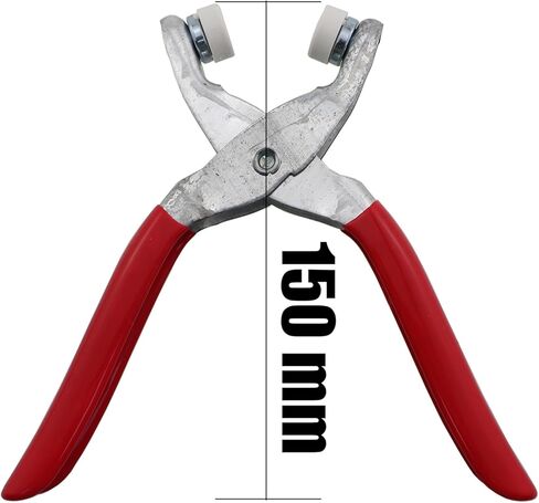 مجموعة أدوات كماشة العين الآمنة من الكروشيه تتضمن 50 مجموعة من المشابك الخمسة المخالب المصنوعة من الفولاذ المقاوم للصدأ مقاس 150 مم لتثبيت أدوات التثبيت المفاجئة على أحزمة البيجامات in Kuwait